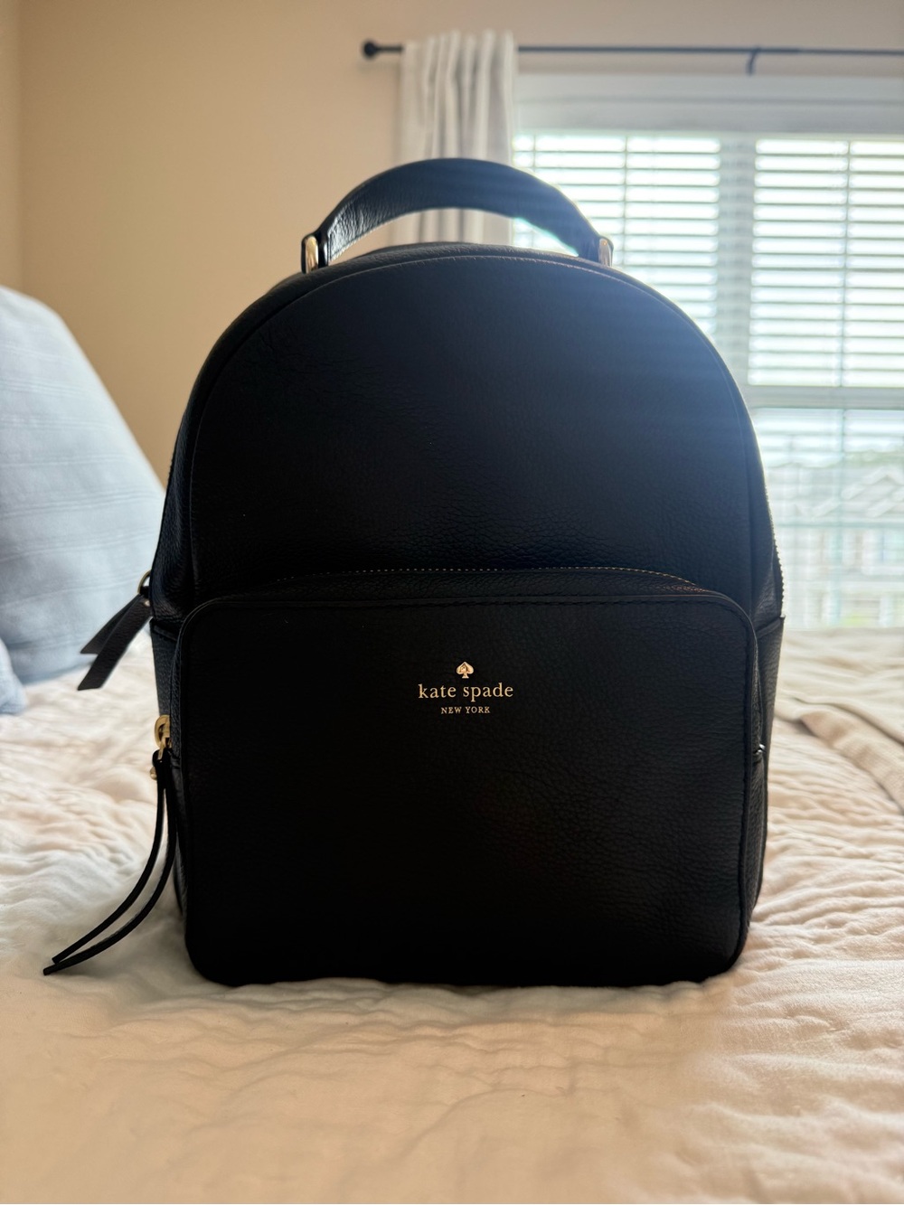 Kate Spade Larchmont Avenue Mini Nicole Leather Backpack